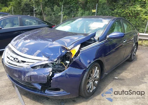 2012 Hyundai Sonata Se z USA, uszkodzony, nr VIN 5NPEC4AC6CH329192